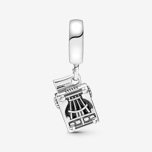 Pandora Typewriter Dangle Charm - Picture 2 of 2
